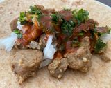 A picture of step 4 of Sizzling Street Pork Tacos.