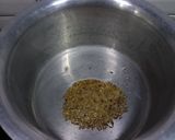 A picture of step 2 of Jeera Rice.
