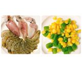 Hình bước làm 1 của món Cơm hải sản sốt kem cho bé
