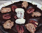 A picture of step 7 of Baked oats with pecans topping.