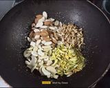 A picture of step 2 of Mix Dry Fruits Chikki.