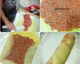 Foto langkah ke 3 dari resep Rolade Daging dengan Saus Coklat.