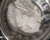 A picture of step 3 of Desi style Chhole Achhari piza.