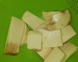 A picture of step 2 of Fried yam and stew.