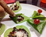 A picture of step 2 of Chocolate Paan.