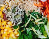 A picture of step 2 of Noodle Mixed Salad.