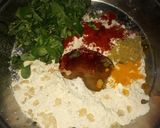A picture of step 1 of Methi thepla.