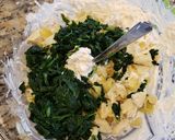 A picture of step 2 of Spinach Artichoke Dip.