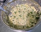 Une image de l'étape 14 de Flan de panais et courgettes à la crème et persil.