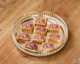 A picture of step 1 of Biscoff barfi.