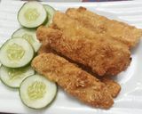 A picture of step 6 of Crispy yam chips.