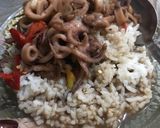 Foto langkah ke 4 dari resep Cumi hitam pedas gurih.