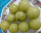 A picture of step 1 of Indian Gooseberry Pickle (Amla Pickle) - Andhra Recipe.
