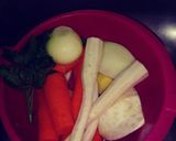 Húsleves recept fázis 1 fotója