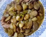 صورة لخطوة 1 من وصفة مرقة الفول الاخضر (فصاص)