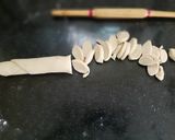 A picture of step 3 of Ghujiya.