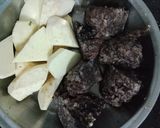 Hình bước làm 7 của món Cà ri vịt tàu