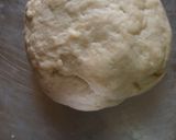 A picture of step 3 of No Oven Eggless Stuffed Sesame Bun.