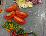 Foto langkah ke 2 dari resep Tauco Udang Tahu Kacang Panjang.