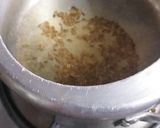 A picture of step 8 of Mithe chawal and Moger.