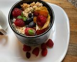 Une image de l'étape 5 de 🥞🍯 Healthy breakfast avoine chia ☕️ fruits rouges 🍓🍒🫐.