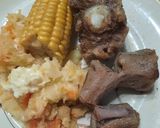 Foto del paso 11 de la receta: Puchero con verduras, osobuco, rabo, falda