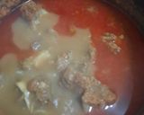 A picture of step 22 of Mutton qorma.