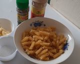 A picture of step 1 of Tortiglioni.