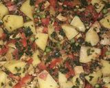 A picture of step 7 of Mix vegetables with chicken karahi.