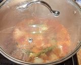 A picture of step 6 of Mamaw's Orange Soup.