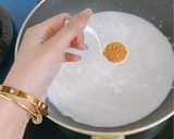 Hình bước làm 6 của món Khoai mì hấp cốt dừa (sắn hấp cốt dừa)