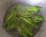 A picture of step 6 of Green karela chaat.