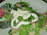 Lechugas con pescado
