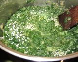 Spenótfőzelék recept fázis 3 fotója