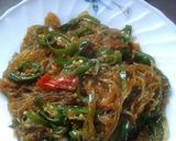 Foto langkah ke 4 dari resep Soun/Bihun Kecap Cabe Hijau.