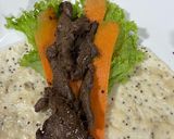 Gambar langkah 4 resipi Beef wraps.