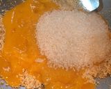 A picture of step 3 of Mango Sheera.