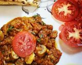 A picture of step 4 of Mushroom Masala.