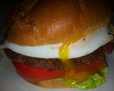 Foto del paso 3 de la receta: "Cangreburguer" La hamburguesa de Bob Esponja🍔