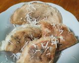Foto langkah ke 4 dari resep Crepes Teflon Simpel.