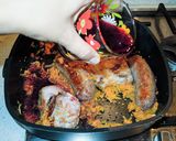 Foto del passaggio 3 della ricetta Verzata con salsicce e puntine di maiale