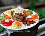 Hình bước làm 2 của món Cơm chiên mắm ruốc Thái