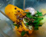 A picture of step 2 of Instant Aam panna.