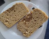 Foto del paso 1 de la receta: Sándwich🥯hawaiano🥓en pan de plátano🍞🥯🍍
