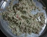 A picture of step 1 of Veg manchurian and fried rice.