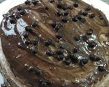 A picture of step 4 of Dark Chocolate Cake.