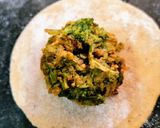 A picture of step 5 of Broccoli Paratha.