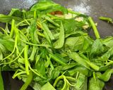 Foto langkah ke 2 dari resep Tumis Kangkung Satset Kress.