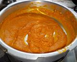 A picture of step 2 of Alphonso Mango burfi.
