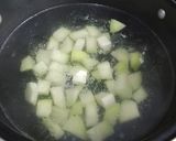 Foto langkah ke 4 dari resep Rawon Labu Siam Bumbu Instan.